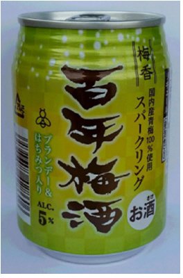 梅香　百年梅酒　缶