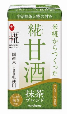 プラス糀　糀甘酒ＬＬ　抹茶