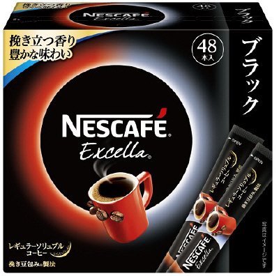 ネスカフェ　エクセラ　スティック　ブラック　４８Ｐ