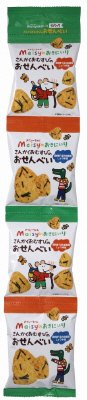 メイシーさんかくおむすびのおせんべい４Ｐ