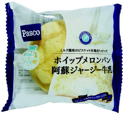 ホイップメロンパン　阿蘇ジャージー牛乳