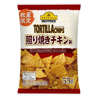 トルティアチップス照り焼きチキン味