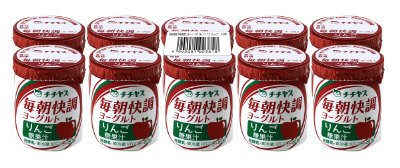 毎朝快調ヨーグルトりんご