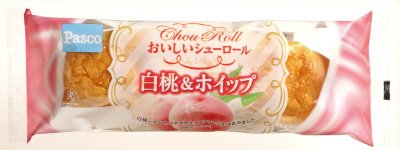 おいしいシューロール白桃＆ホイップ