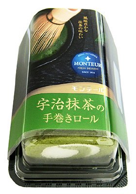 宇治抹茶の手巻きロール