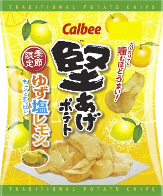堅あげポテトゆず塩レモン味