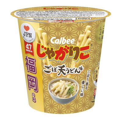 じゃがりこごぼ天うどん味