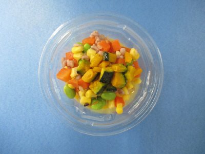 お野菜を食べるかぼちゃの冷製スープ