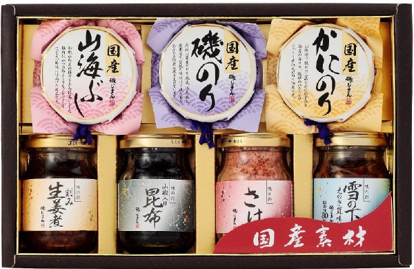 国産素材佃煮詰合せＳ－３０