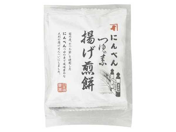 にんべんつゆの素揚げ煎餅３枚