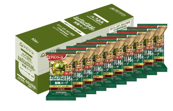 Ｔｈｅうまみ　ねばねば具材の和風スープ