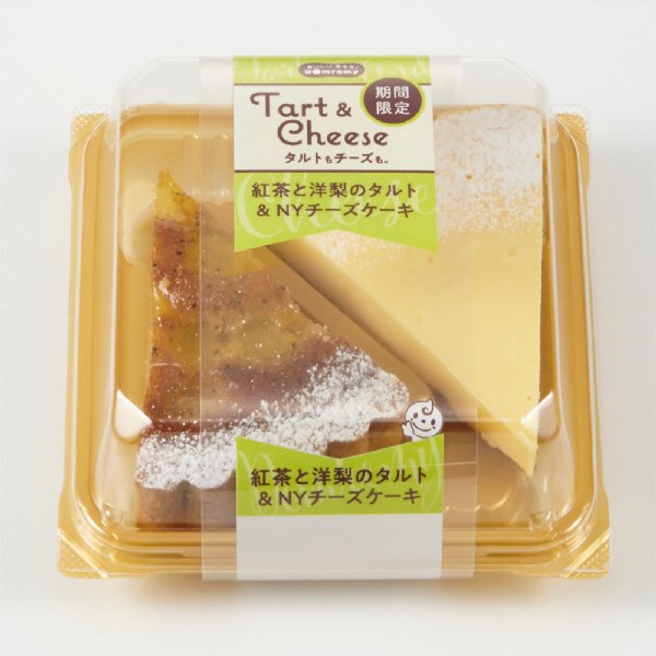 紅茶と洋梨のタルト＆ＮＹチーズケーキ