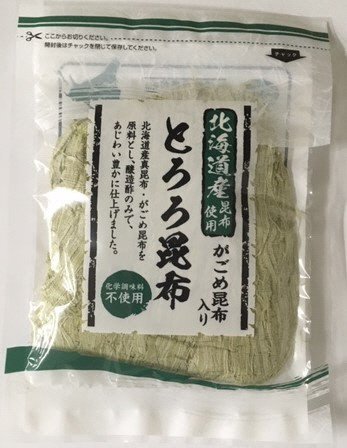 北海道産がごめ昆布入りとろろ昆布