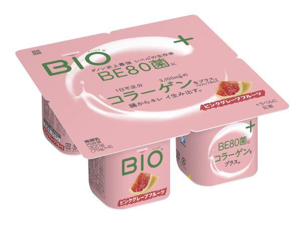 ダノンビオ　コラーゲンプラス　ピンクグレープフルーツ