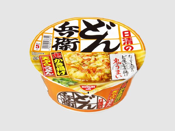 日清のどん兵衛　かき揚げ天ぷらうどん