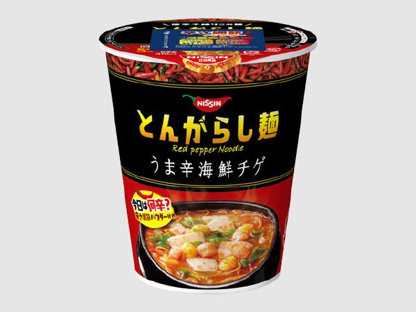 日清のとんがらし麺　うま辛海鮮チゲ