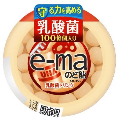 ｅ－ｍａのど飴容器　乳酸菌ドリンク