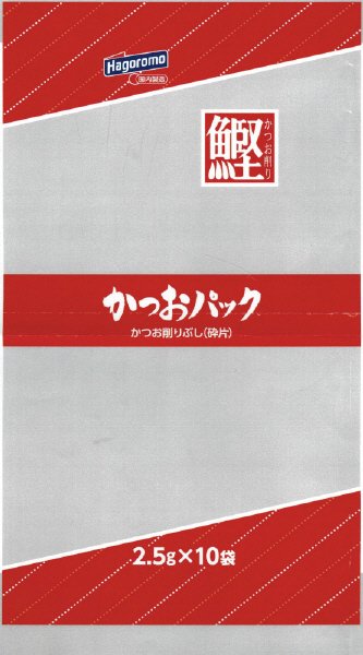 かつおパック　２．５ｇＰ－１０　ＫＷ