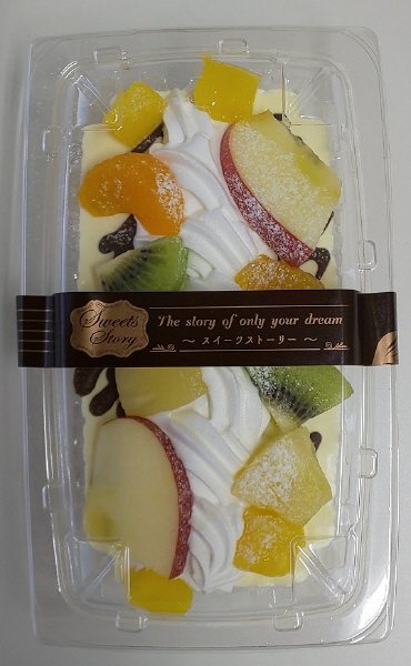 SSフルーツのシェアケーキ