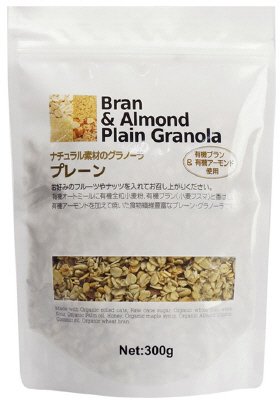 ナチュラル素材のグラノーラ　プレーン