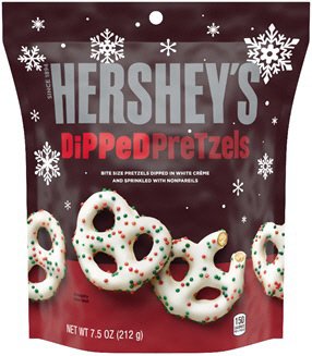 ディップドプレッツェル　ホワイトクリーム　ノンパレイユ