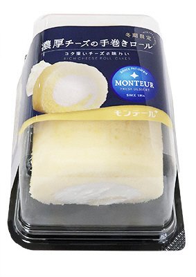 濃厚チーズの手巻きロール