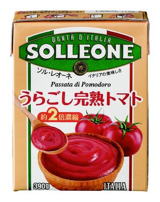 ソル・レオーネ　パッサータ（テトラ）うらごし完熟トマト