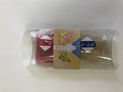 紅白わらび餅＆桜くずもち