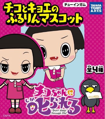 チコとキョエふるりんマスコット