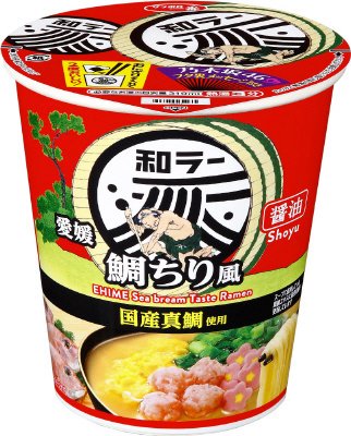 サッポロ一番　和ラー　愛媛　鯛ちり風