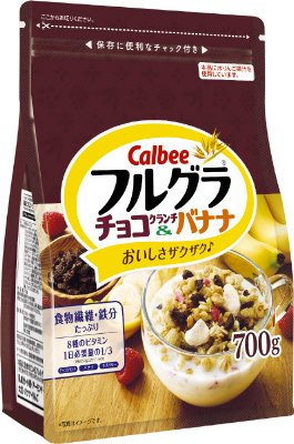 フルグラチョコクランチ＆バナナ