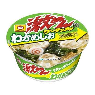 激めんワンタンメン　わかめしお（ケース）