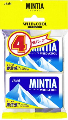 ミンティア　ワイルド＆クール　４個パック
