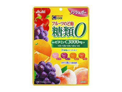 シーズケースフルーツのど飴　糖類０