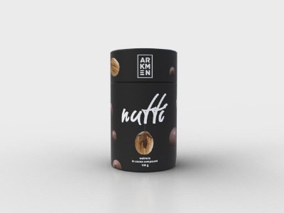 ウォールナッツ・ダークチョコレート(円筒)