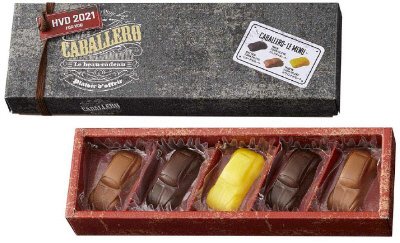 カバジェーロ　　カータイプチョコ５コ