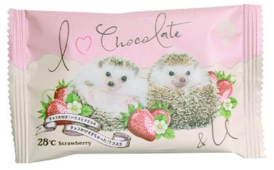 ハリスとヨリスのチョコかけすぎちゃったラスク　いちご