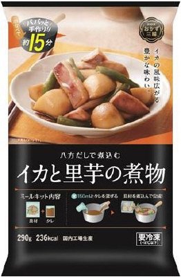 おかず三昧　ミールキット　イカと里芋の煮物