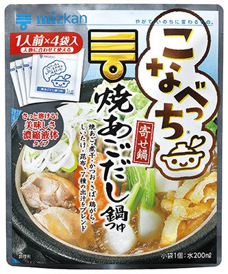 ミツカン　こなべっち　焼あごだし鍋つゆ