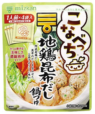 ミツカン　こなべっち　地鶏昆布だし鍋つゆ