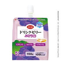 ドリンクゼリーぶどう味