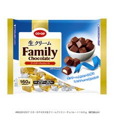 生クリームファミリーチョコレート
