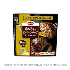 和牛入りビーフハンバーグ　デミグラスソース