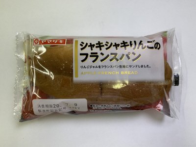 シャキシャキりんごのフランスパン