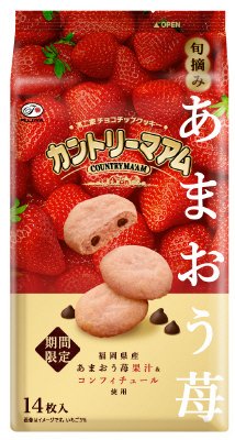 カントリーマアム（旬摘みあまおう苺）