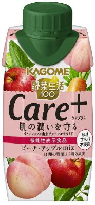 野菜生活１００Ｃａｒｅ＋ピーチ・アップルｍｉｘ