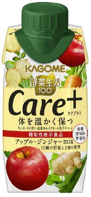 野菜生活１００Ｃａｒｅ＋アップル・ジンジャーｍｉｘ