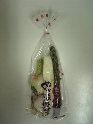 季節のぬか漬野菜