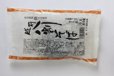 直営農場そば使用　越前八割新そば