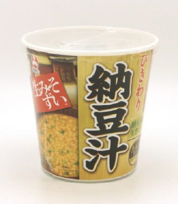 カップ生みそずい　ひきわり納豆汁